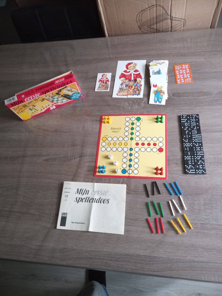 mijn eerste spellen doos, Vijf spelers of meer, Ophalen of Verzenden, Nieuw