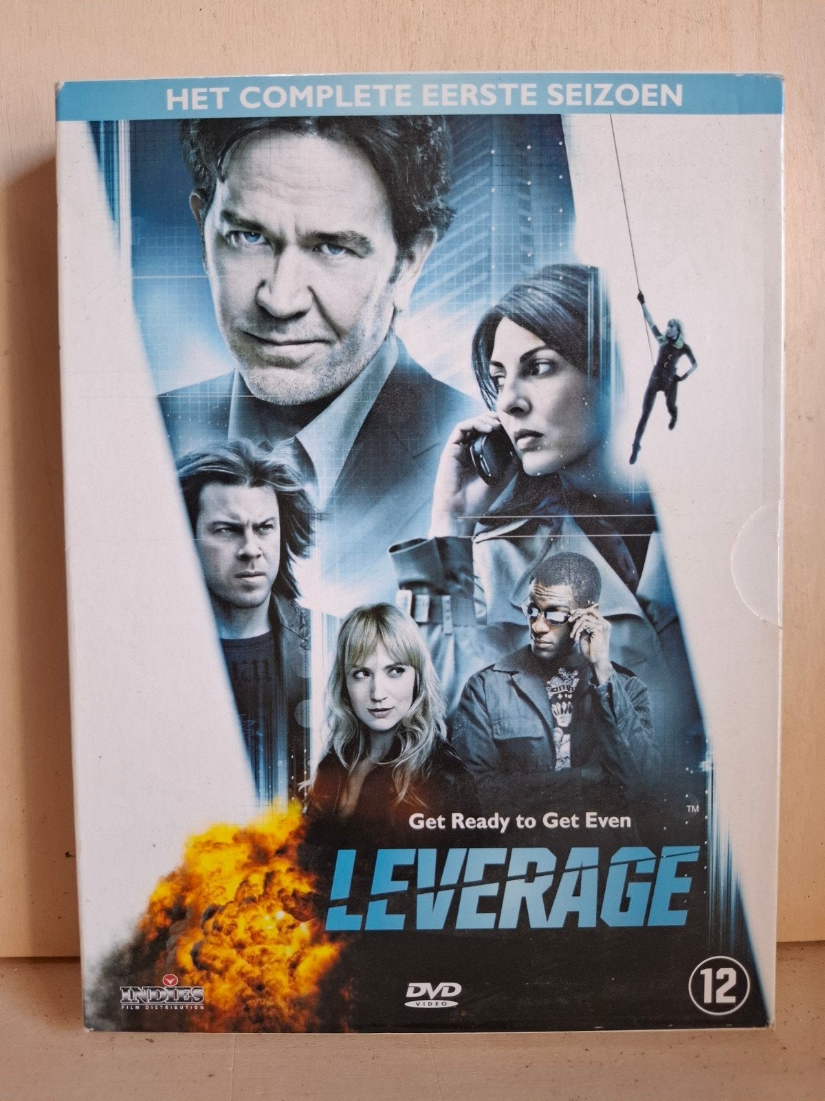 Leverage Seizoen 1 - Actie Tv-serie - 3 DVD Box Set, Engels, Seizoen 1, Nederlands, Inclusief boekje