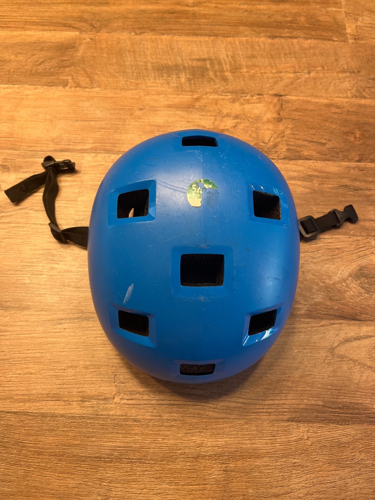 Blauwe fietshelm (skate/step) voor kinderen - Maat M 52-54, Ophalen of Verzenden, Gebruikt, M, Jongen of Meisje