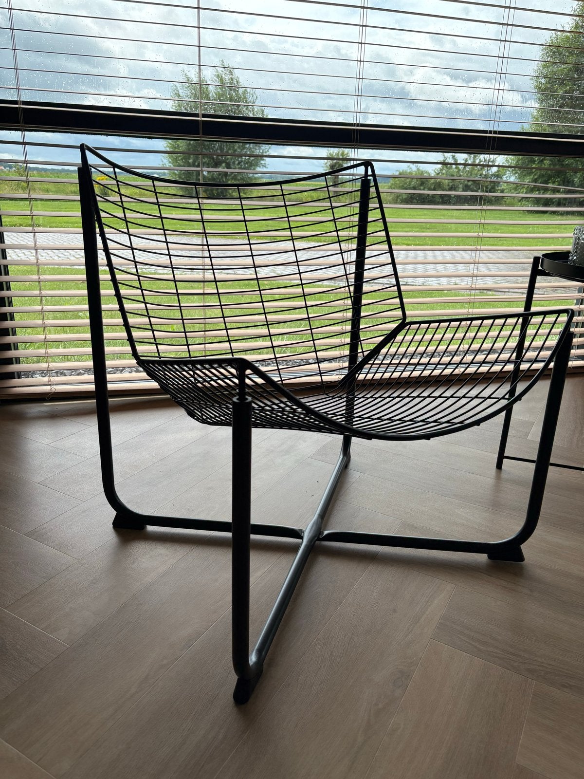 2x Niels Gammelgaard Jarpen fauteuil / draadstoel Ikea, Ophalen, Twee, Zwart, Järpen Ikea