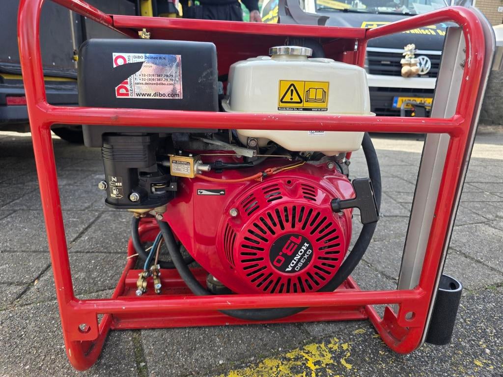 150/42 Honda Dibo Hogedrukreiniger Rioolreiniger Benzine, Ophalen, Benzine, Honda, Met regelbare waterdruk