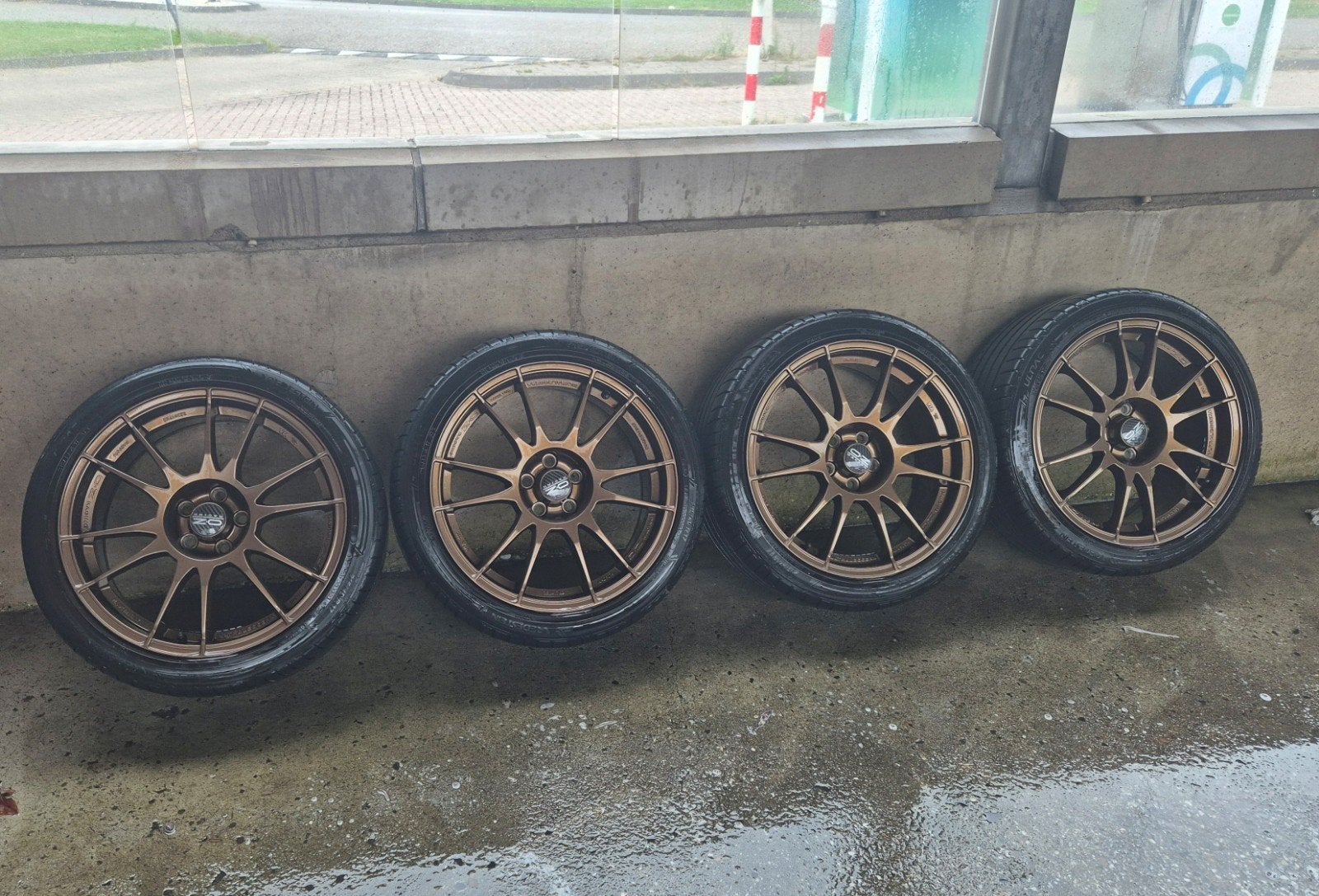 OZ Ultraleggera 17 inch brons voor Audi A1/VW Polo/Sea 5×100, Ophalen, Banden en Velgen, 17 inch, Personenwagen