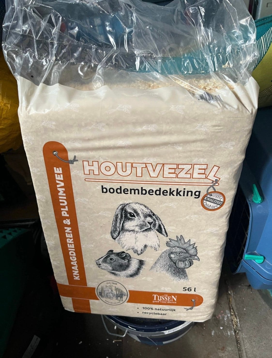 Houtvezel nieuw., Ophalen, Zo goed als nieuw