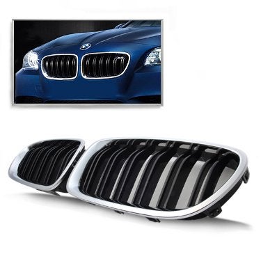 BMW M5 Style Sport Grille voor F10 / F11 zwart chroom, Auto diversen, Tuning en Styling, Verzenden
