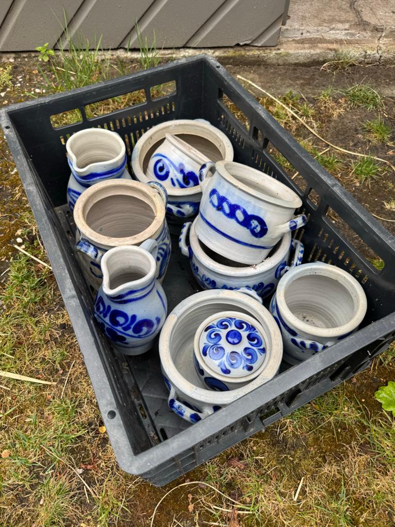 Diverse Keulse potten en kannen - Vintage aardewerk, Antiek en Kunst, Ophalen of Verzenden