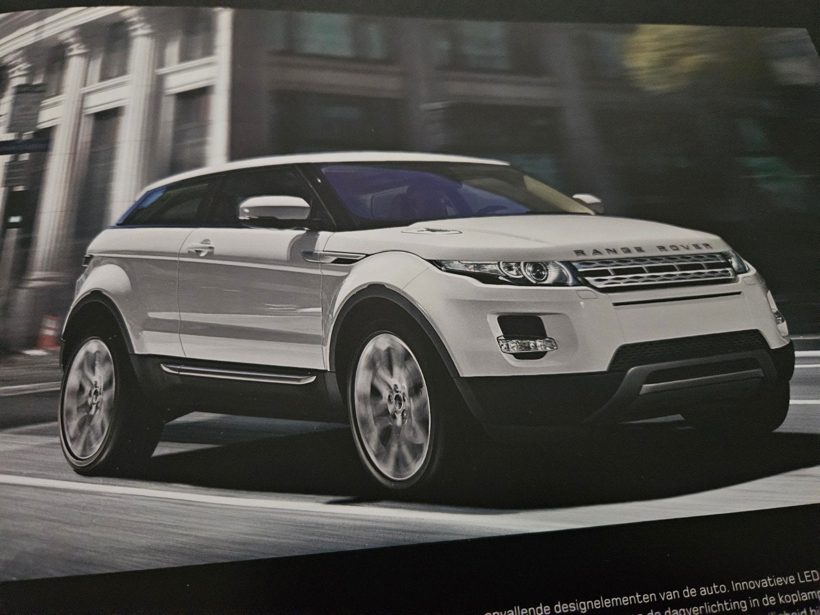 Brochure Range Rover Evoque 2012, Boeken, Ophalen of Verzenden, Zo goed als nieuw, Overige merken