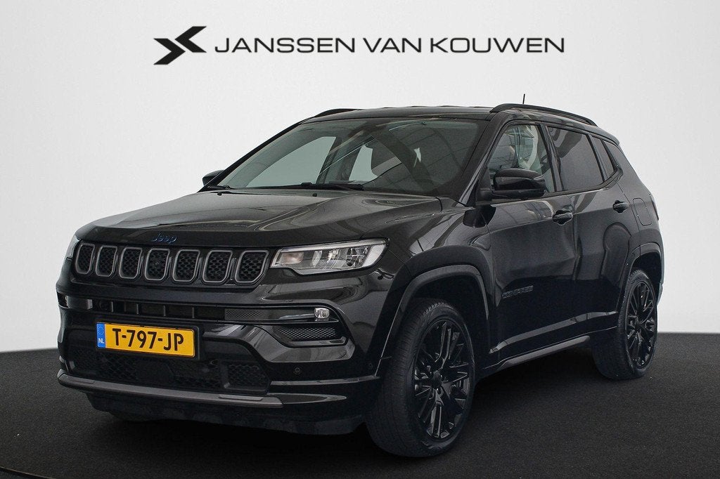 Jeep Compass 4xe 240 Plug-in Hybrid Electric S Stuur-Stoelve, Auto's, Jeep, Automaat, Automatische klimaatregeling, 4 cilinders