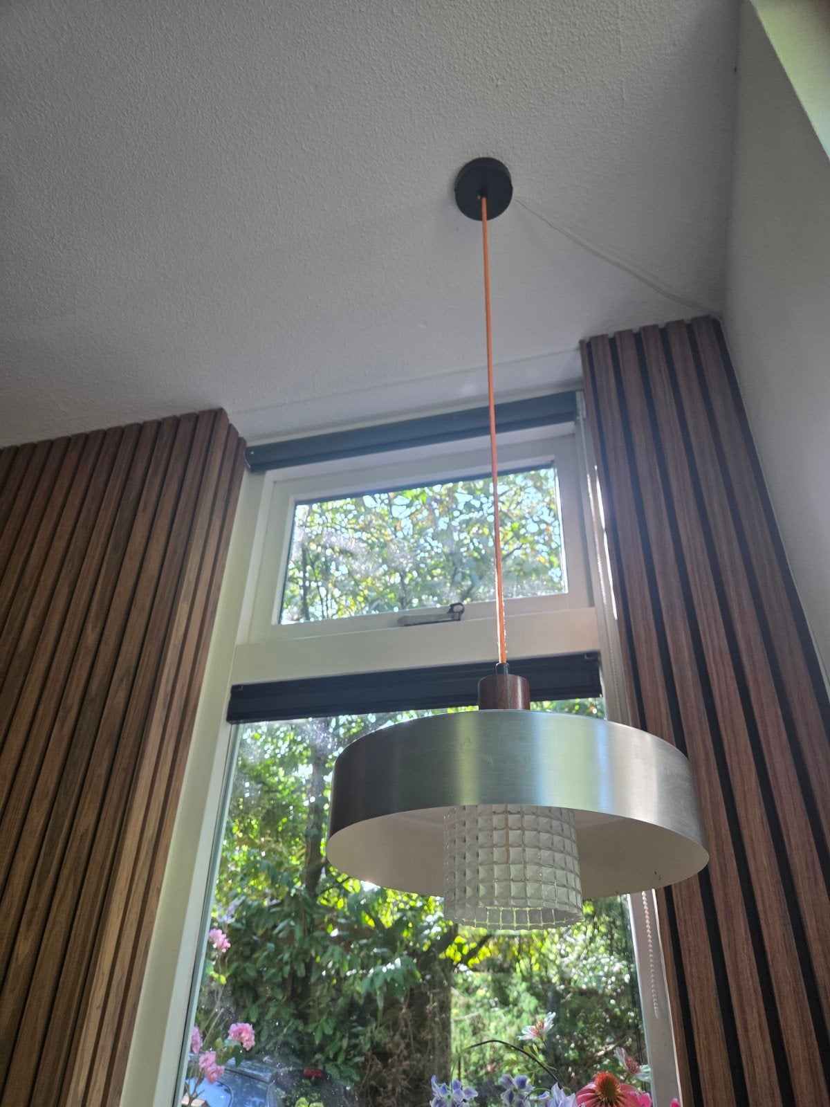 vintage hanglamp, Ophalen of Verzenden