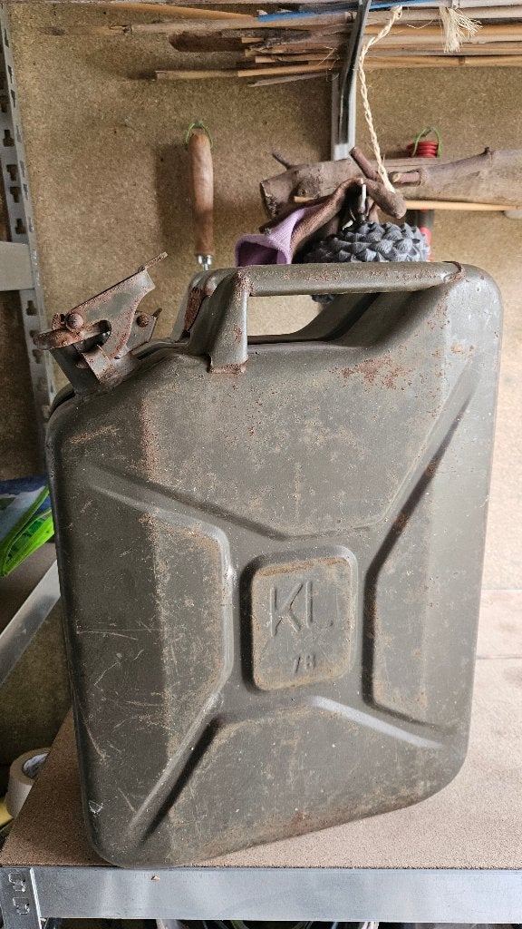 Jerrycan leger, Ophalen, Landmacht, Nederland, Overige typen