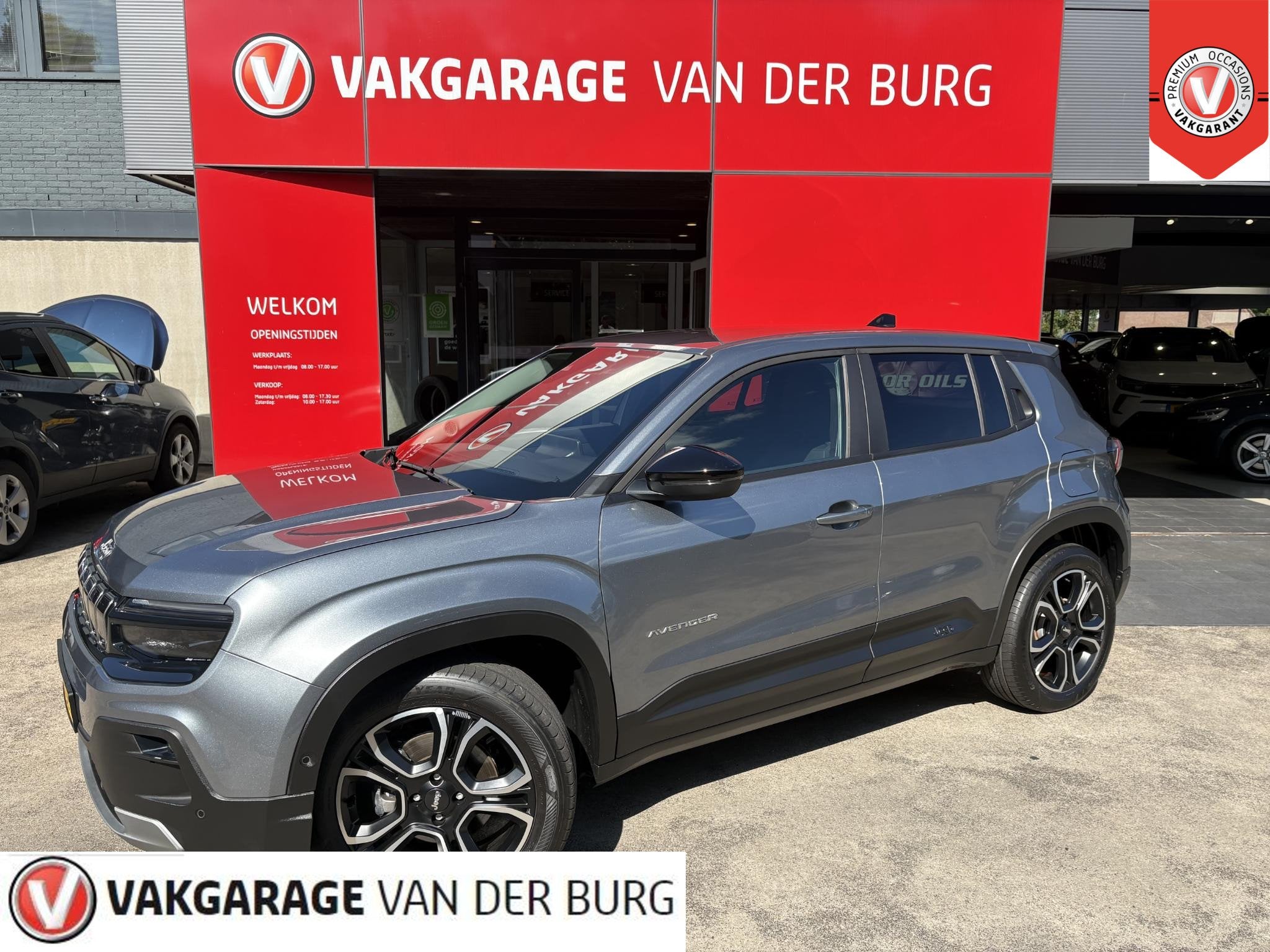 Jeep Avenger Altitude 54 kWh Rijklaarprijs, Auto's, 12 maanden, Stof, Gebruikt, 334 min