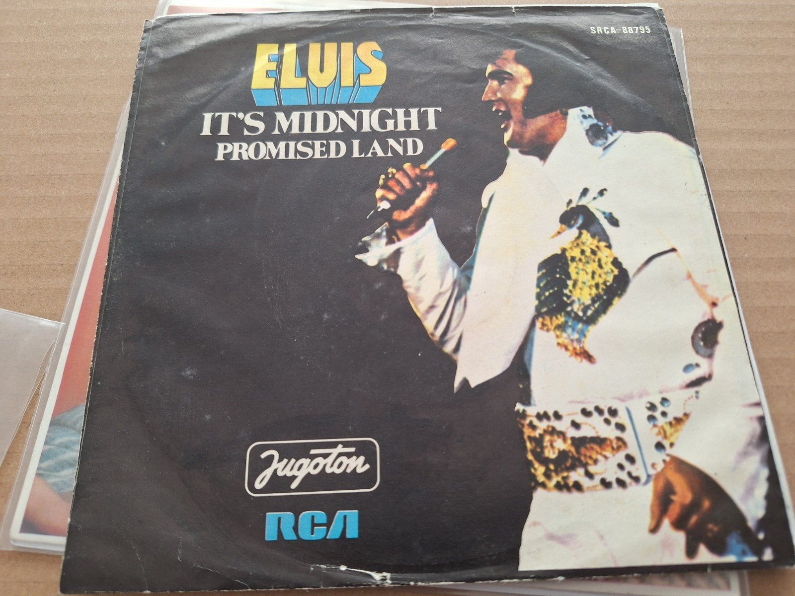 Elvis Presley - It's Midnight / Promised Land (Vinyl Single), Gebruikt, Verzenden, 7 inch, Originele persing