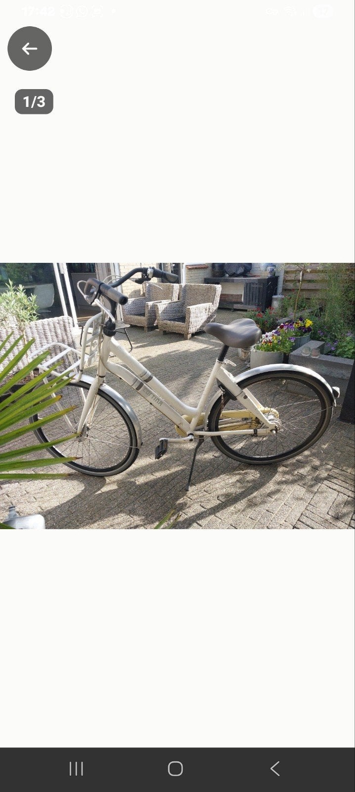batavus damesfiets 7 versnelling, Ophalen of Verzenden, Gebruikt, Batavus, Versnellingen