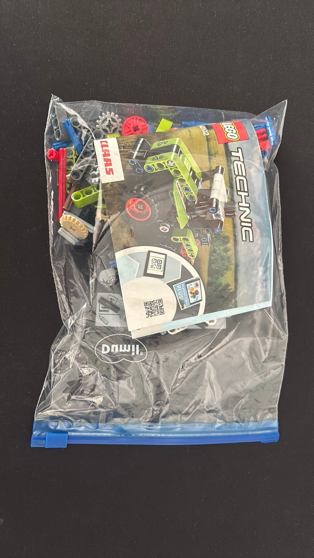 Lego Technic - 42102 Claas Tractor, Ophalen, Zo goed als nieuw, Overige typen