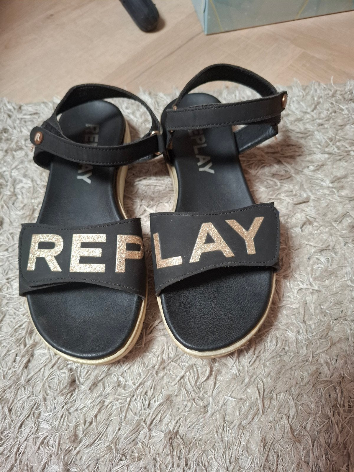 Replay sandalen maat 37 - Gedragen, nog heel netjes, Ophalen of Verzenden