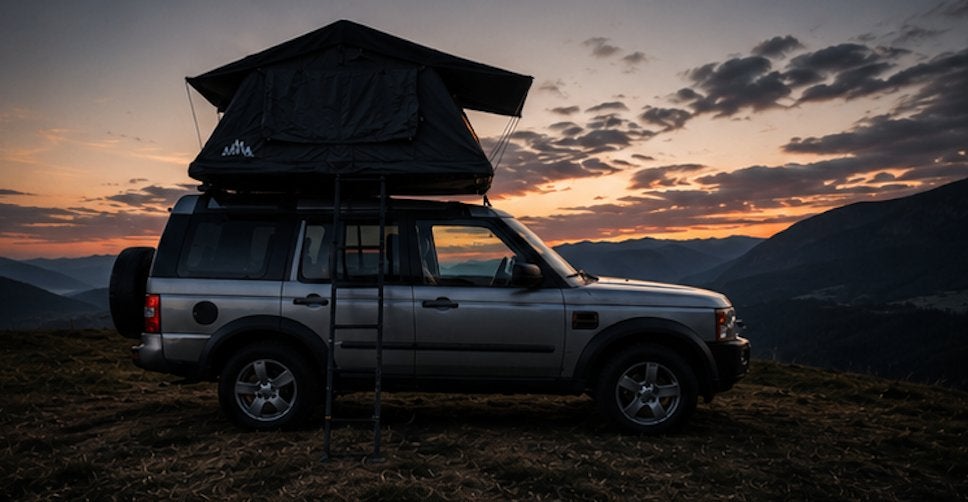 TE HUUR: Landrover met Daktent v.a. €360,-, Ophalen, Gebruikt, Tot en met 2, Nvt