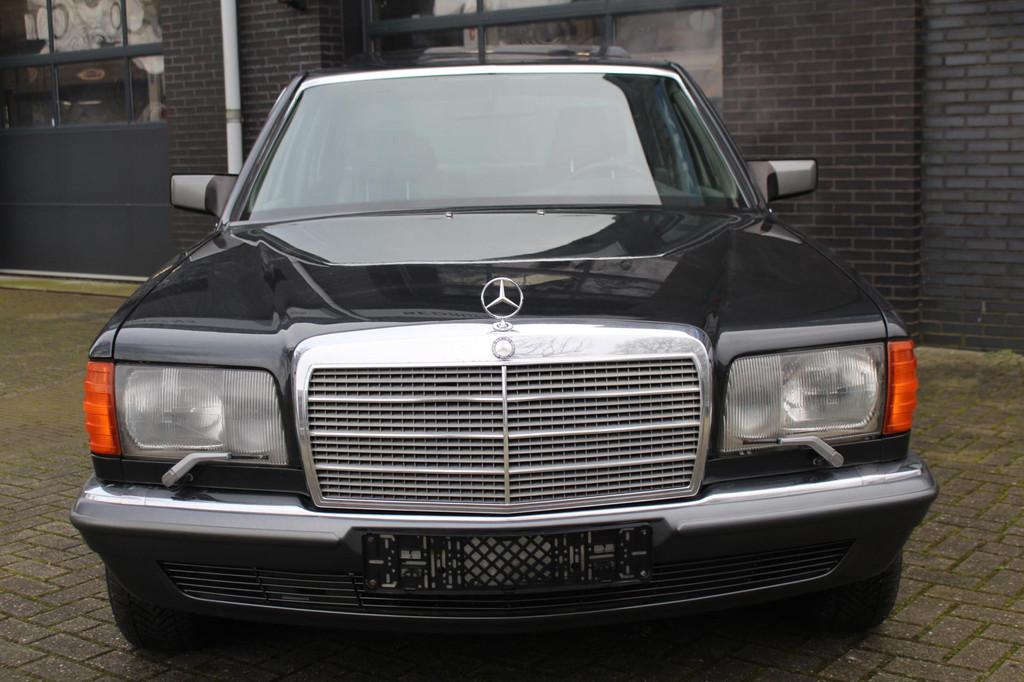 Mercedes-Benz S-Klasse 500 SEL V8 FULL OPTION! PRACHTIGE AUT, Auto's, Oldtimers, Stof, 4973 cc, 252 pk, Zwart