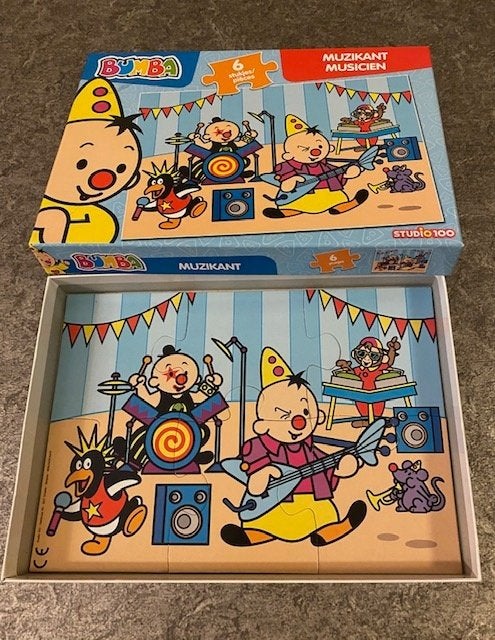 Bumba puzzel, Ophalen of Verzenden, Minder dan 10 stukjes, Zo goed als nieuw, 6 maanden tot 2 jaar