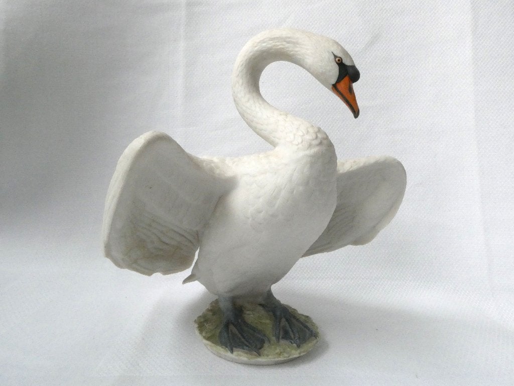Hutschenreuther Porselein Vogel: Zwaan, Verzamelen, Ophalen of Verzenden, Gebruikt, Dier
