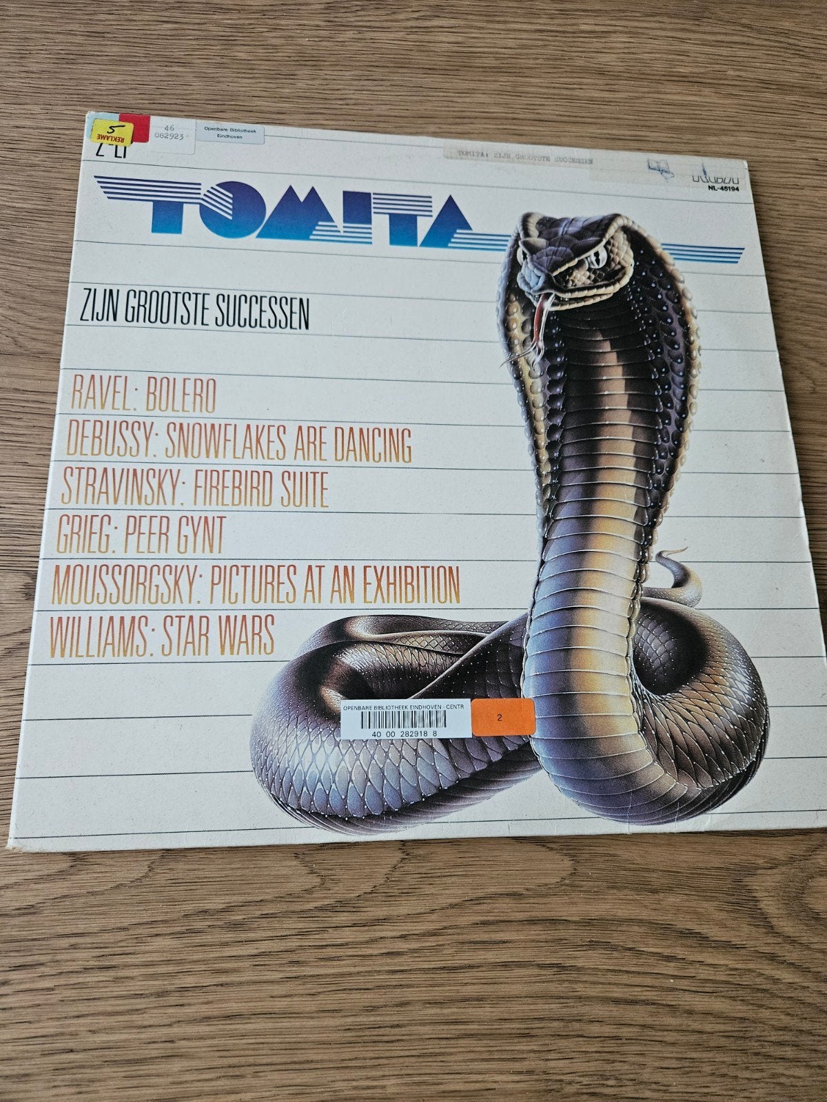Tomita - Zijn Grootste Successen (2LP), Cd's en Dvd's, Gebruikt, Complilatie, Ophalen of Verzenden, 12 inch