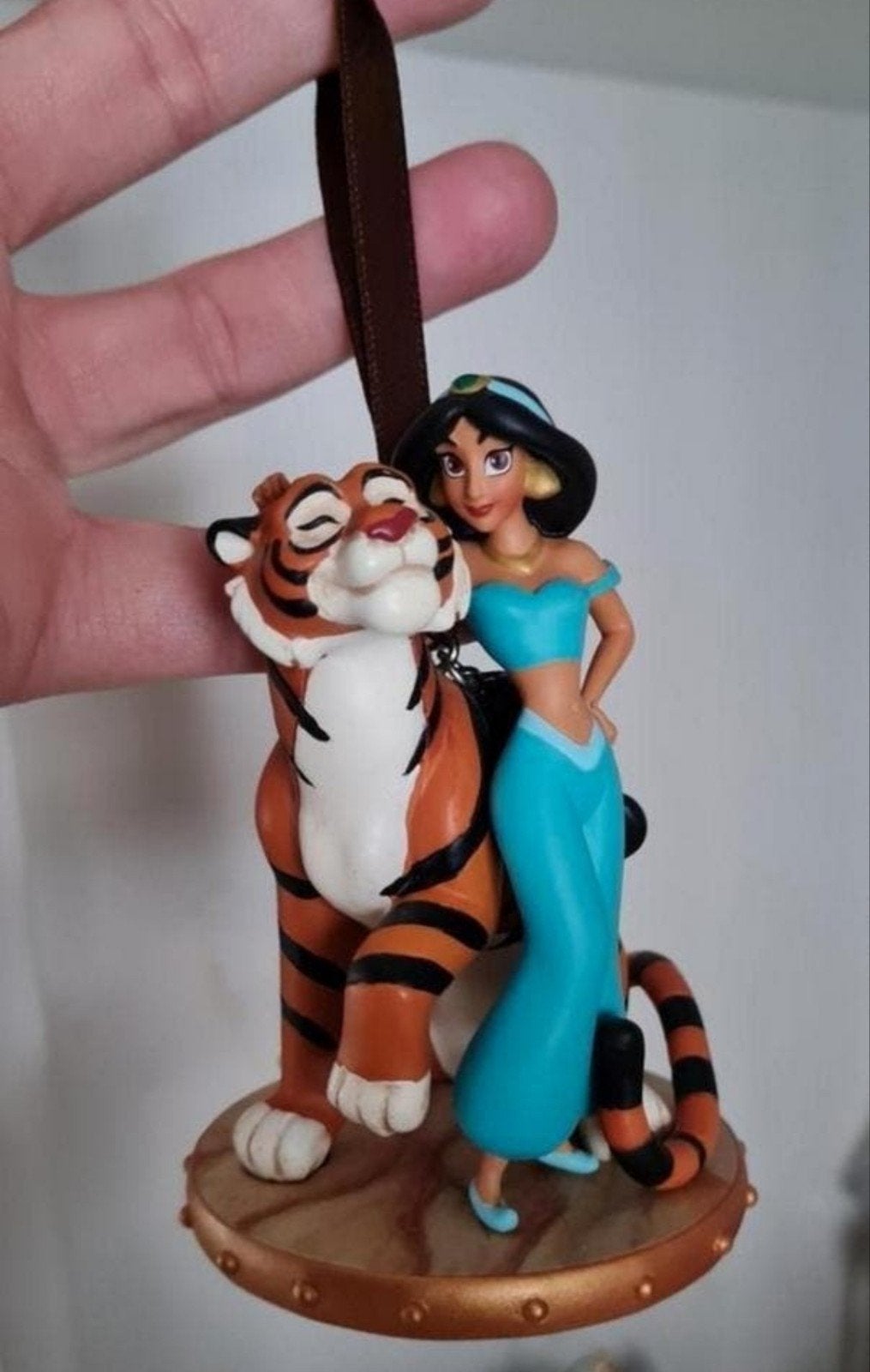 Disney sketchbook ornament Jasmine en Radja 2019 (retired), Ophalen of Verzenden, Overige figuren, Nieuw, Beeldje of Figuurtje