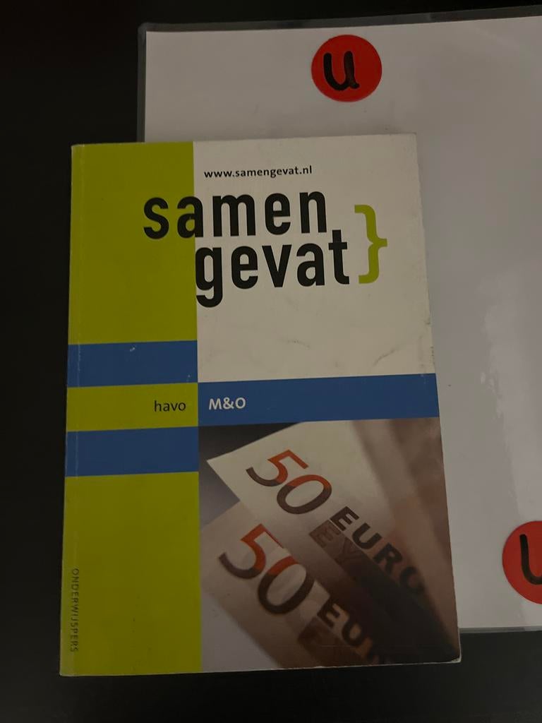 Samengevat havo M&O - Onderwijspers, Ophalen of Verzenden, Zo goed als nieuw