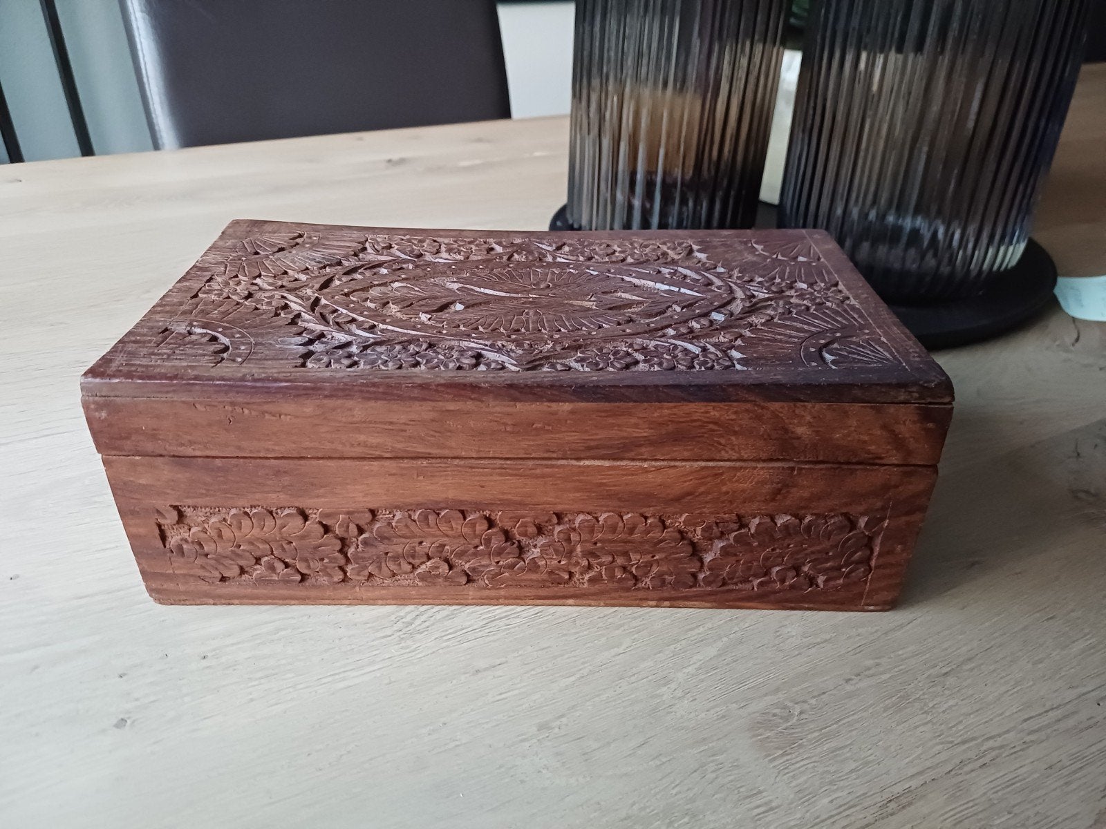 Te koop: Mooie houten Willem II sigarenkistje, Verzamelen, Rookartikelen, Aanstekers en Luciferdoosjes, Ophalen of Verzenden, Zo goed als nieuw