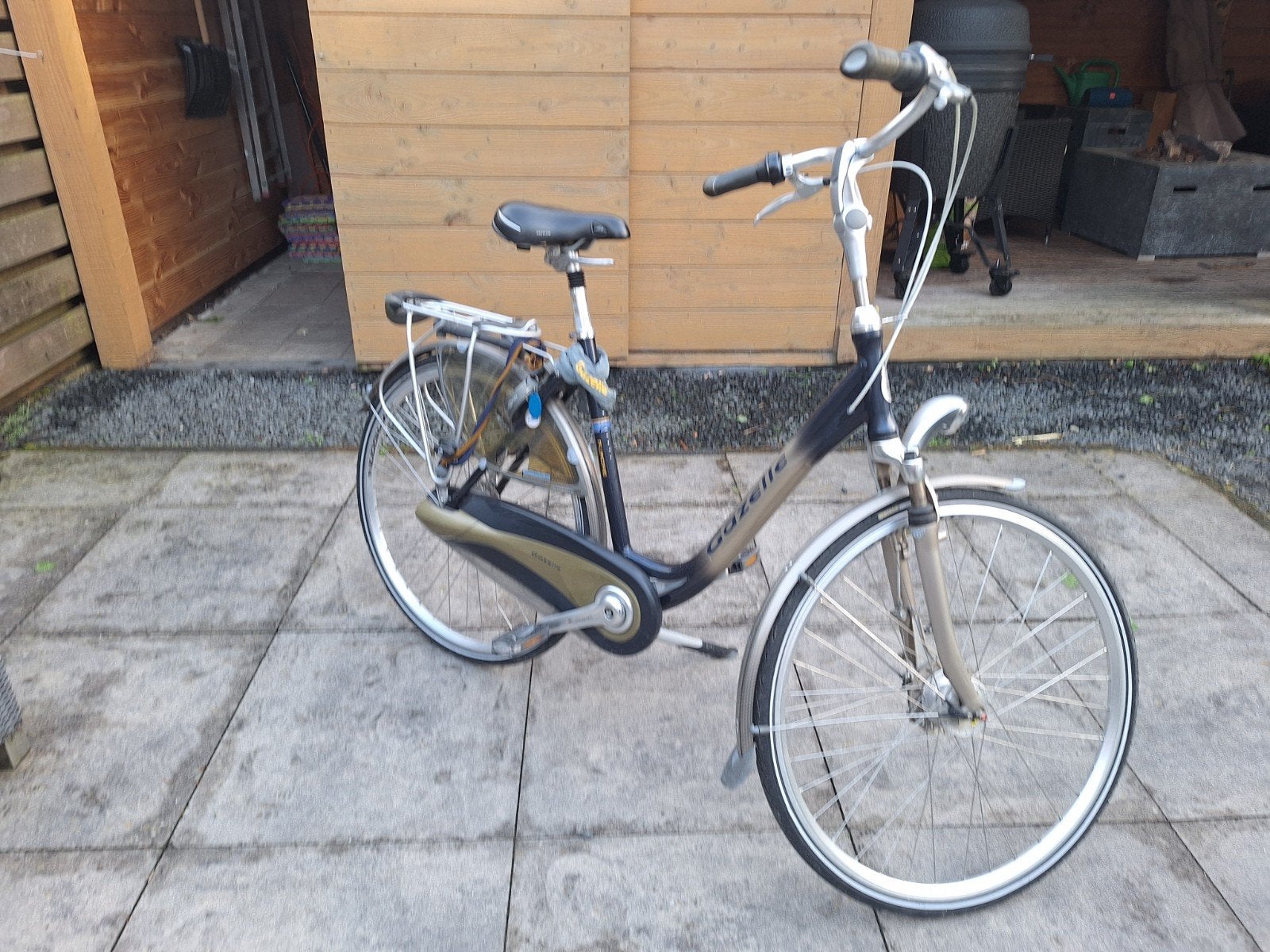 Gazelle Damesfiets met 8 versnellingen en lage instap, Fietsen en Brommers, Fietsen | Dames | Damesfietsen, Ophalen, Terugtraprem
