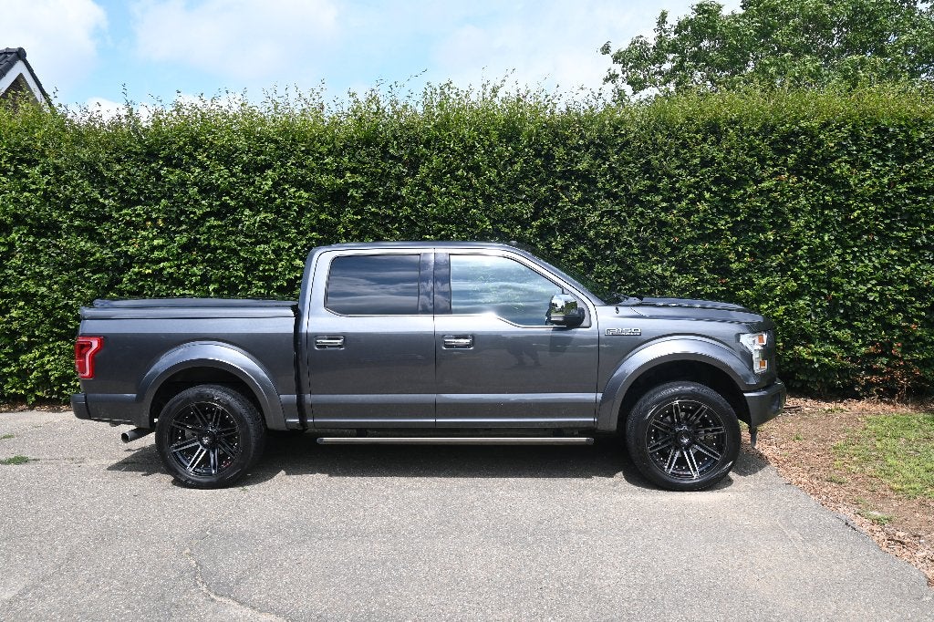 Ford F150 2018, Auto's, Bestelauto's, Zwart, Lederen bekleding, Bedrijf, 2440 kg