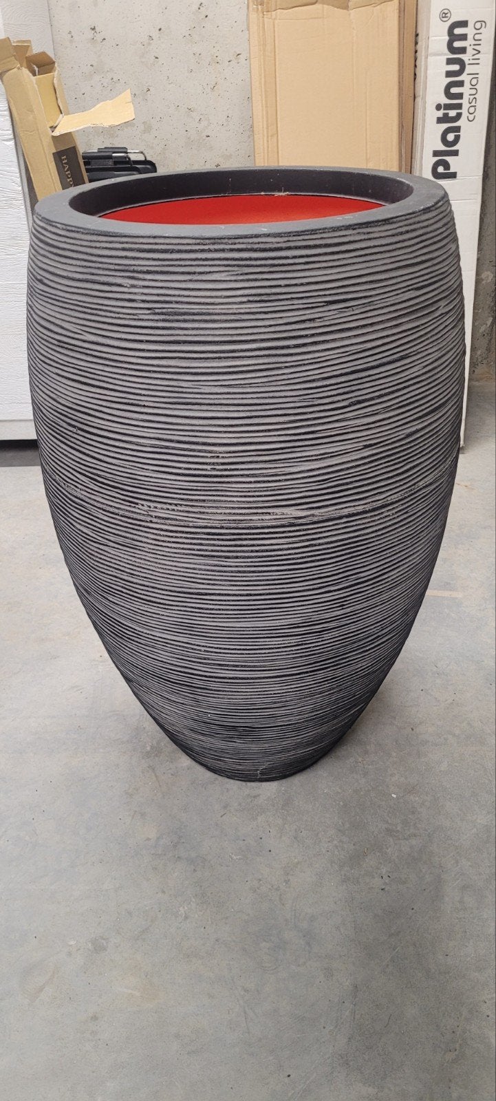 nieuwe Capi elegant deluxe rib antraciet 85 cm hoog, Ophalen, Kunststof, 40 cm of meer, Rond