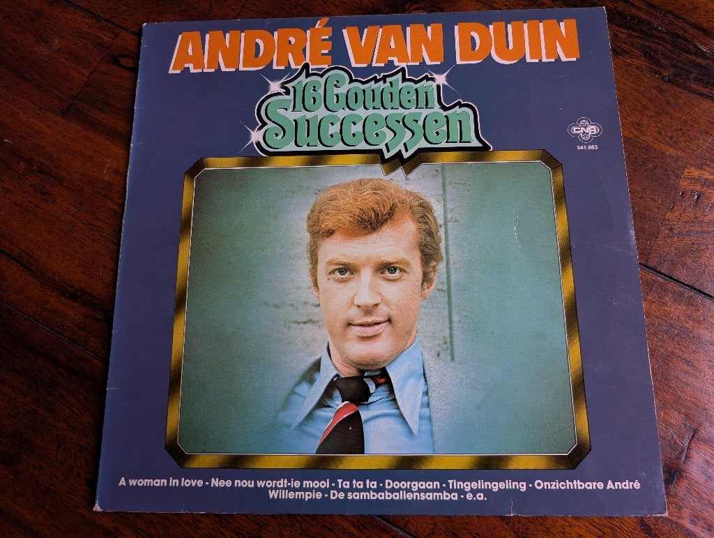 Lp - André van Duin - 16 Gouden Successen, Cd's en Dvd's, Ophalen of Verzenden, Zo goed als nieuw, 12 inch, Feestmuziek
