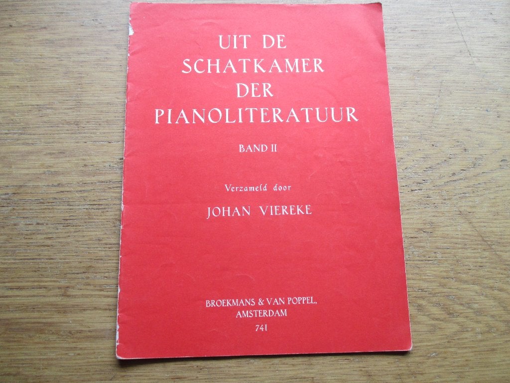 Uit de Schatkamer der Pianoliteratuur - Band II, Gebruikt, Klassiek, Ophalen of Verzenden, Thema