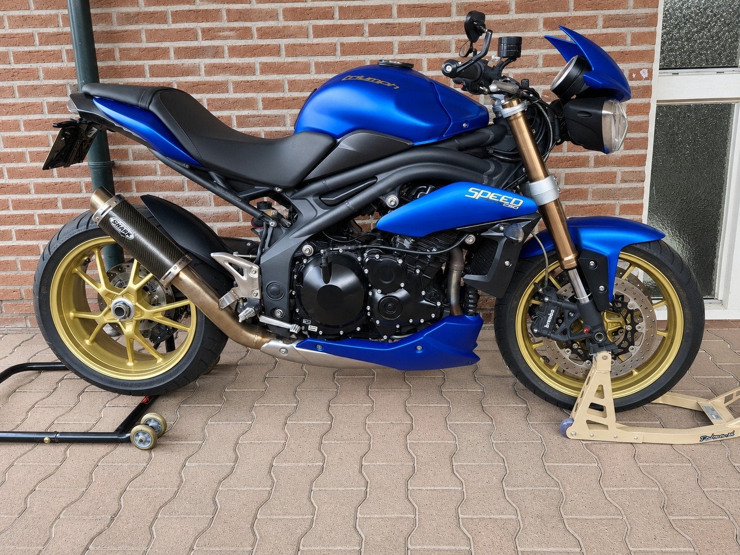 Supernette speed triple 1050 caspian blue abs, Motoren, Motoren | Triumph, Particulier, Naked bike, Ophalen