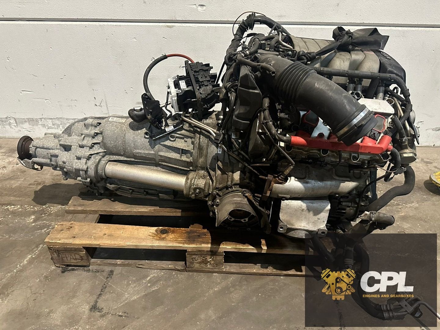 Audi 3.2 FSI CAL Complete Motor Engine Moteur, Auto-onderdelen, Gebruikt, -, -, Ophalen of Verzenden