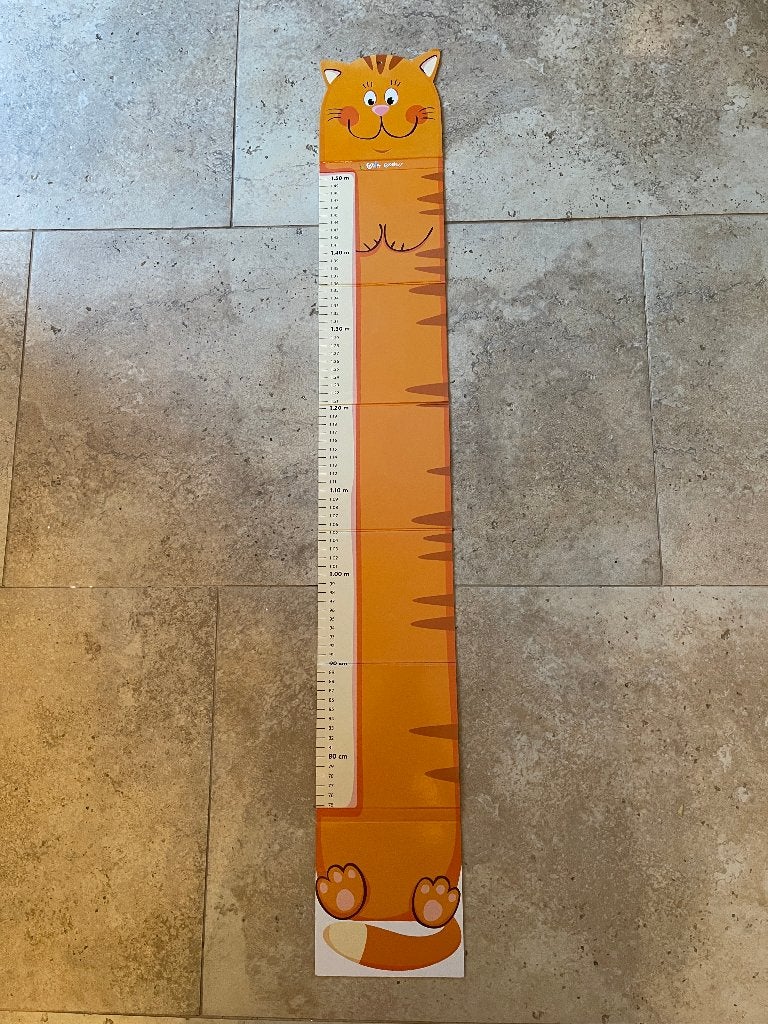 "Dikkie Dik" Groeimeter tot 1.50 m en Boekje als Nieuw, Ophalen of Verzenden, Zo goed als nieuw, Jongen of Meisje, Non-fictie