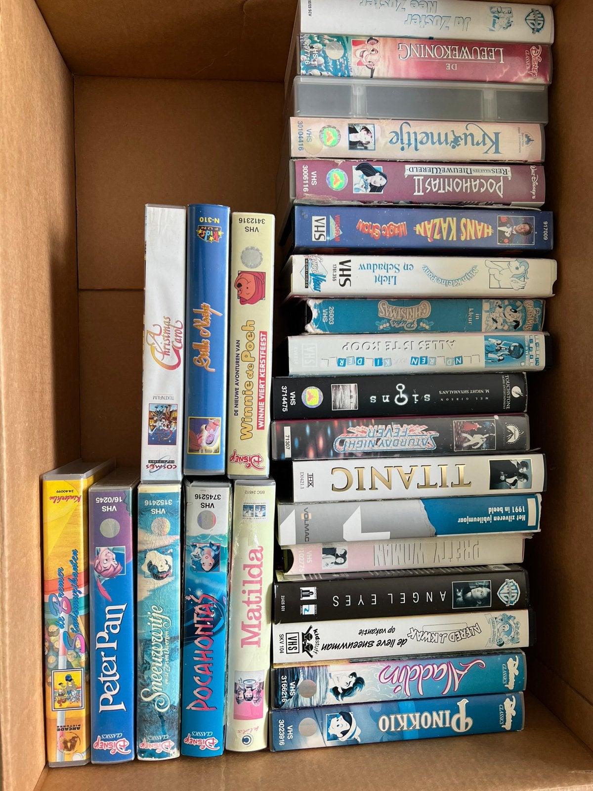 Videobanden, Alle leeftijden, Ophalen, Gebruikt, Overige genres