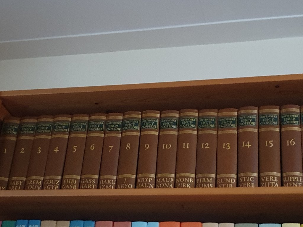 Oosthoek Encyclopedie (19 delen) complete luxe uitgave, Ophalen, Complete serie, Diverse auteurs, Zo goed als nieuw