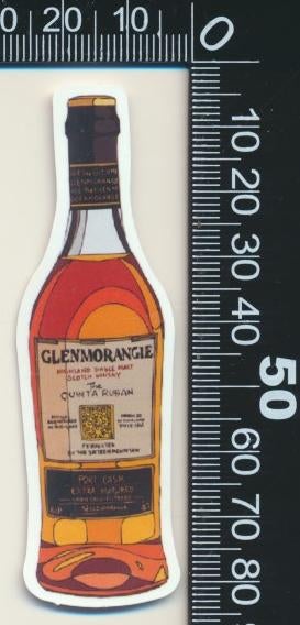 Sticker: Fles - Glenmorangie, Verzamelen, Stickers, Zo goed als nieuw, Bedrijf of Vereniging, Ophalen of Verzenden