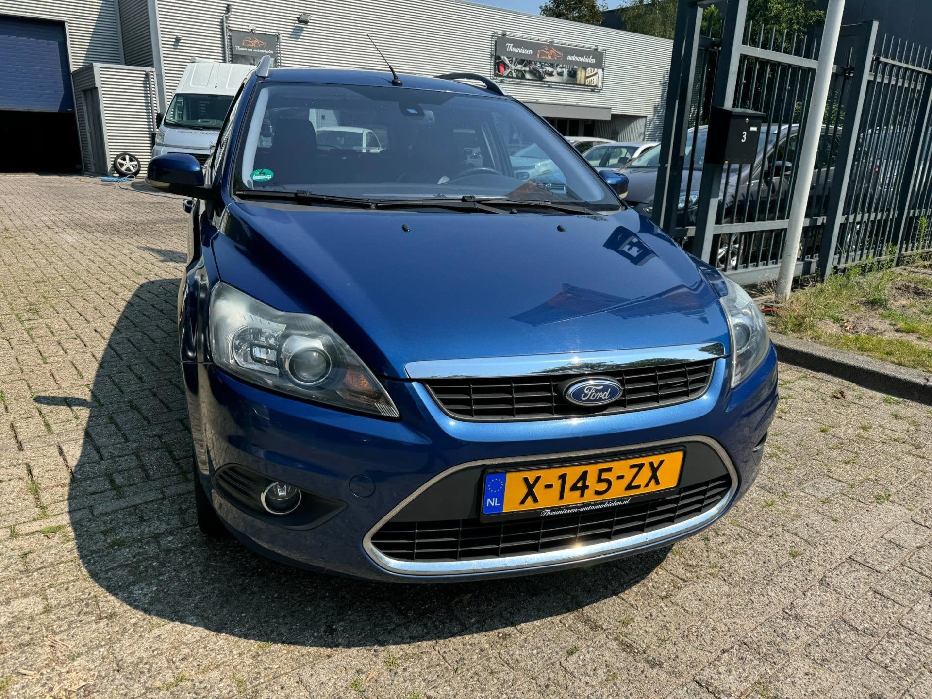 Ford Focus Wagon 1.8 Titanium Flexi Fuel clima, elec pakket,, Auto's, Dealer onderhouden, 125 pk, Gebruikt, 4 cilinders