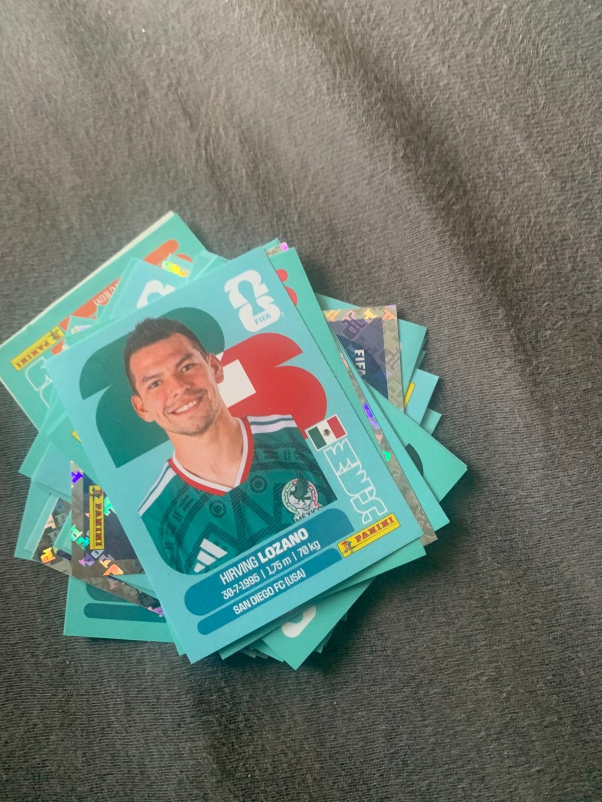 Dit zijn me dubble Set van WK 2026 stickers, Ophalen, Zo goed als nieuw, Sticker