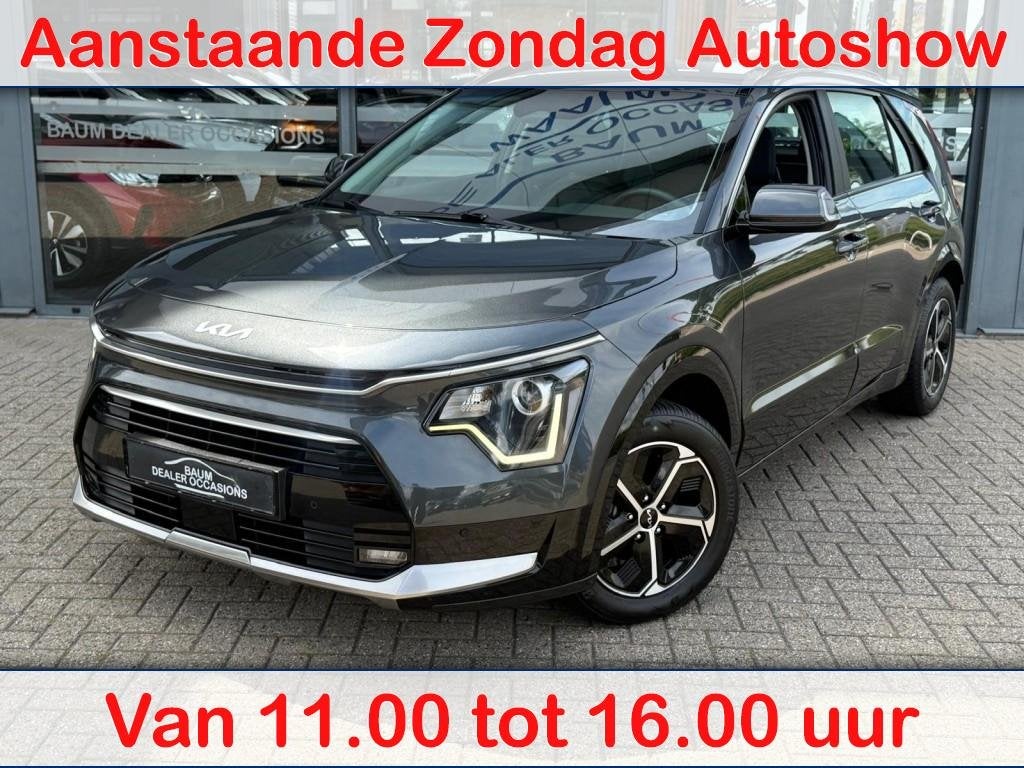Kia NIRO 1.6 GDI HEV DYNAM PLUS AUTOMAAT NAVI LMV PDC-CAMERA, Auto's, Kia, Bedrijf, Niro, ABS, Adaptive Cruise Control, Airbags