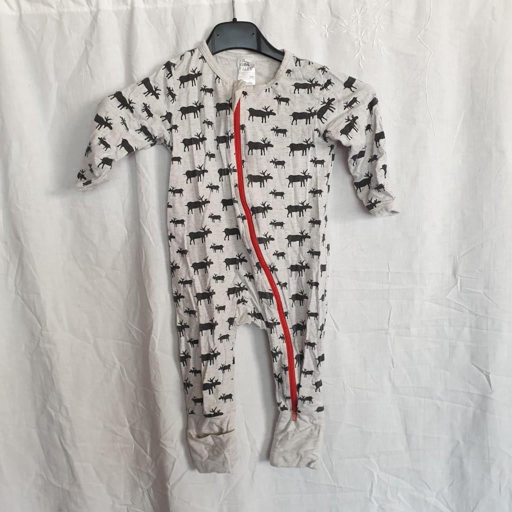 Leuke baby onsie / pakje. Mt 80. Met elanden. Merk Kids Tale, Kinderen en Baby's, Babykleding | Maat 80, ., Ophalen of Verzenden