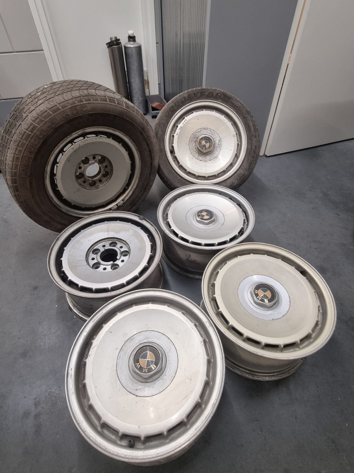 BMW style 3 velgen, E23 / E32 / E34  5 en 7 serie, Auto-onderdelen, Ophalen, Gebruikt, 15 inch, Velg(en)