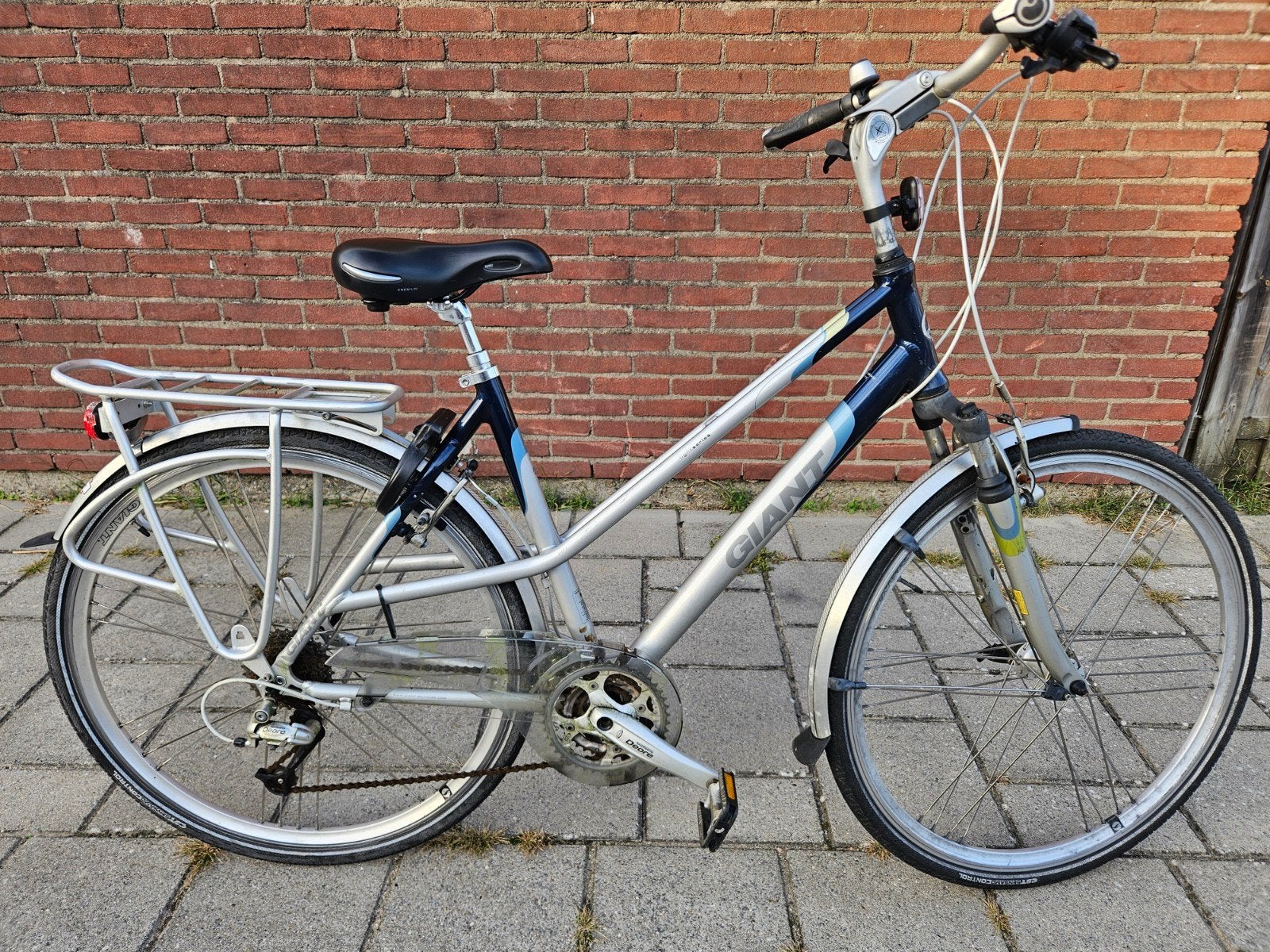 GIANT FREERIDER,28 INCH, 27 VERSNELLINGEN, Ophalen, Gebruikt, Giant, 50 tot 53 cm