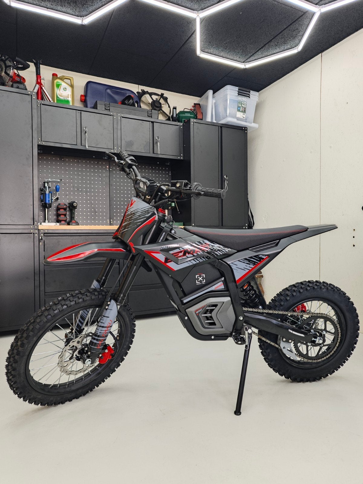 Valtinsu Em-5 Pro Elektrische Dirt Bike - 83km/h - Nieuw, Valtinsu, Nieuw, Ophalen of Verzenden, Schijfrem