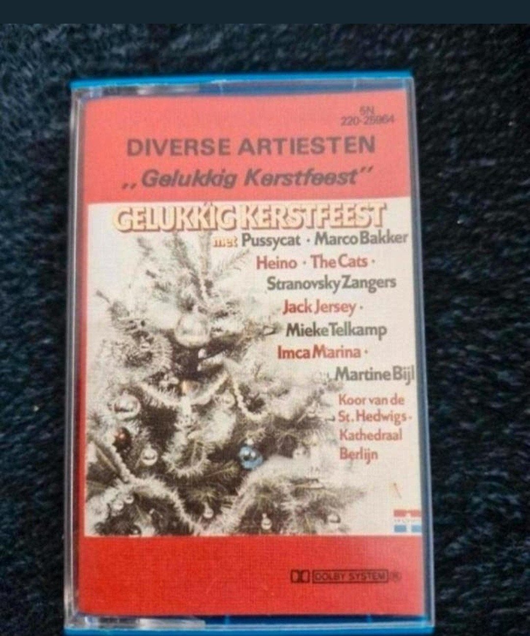 Cassettebandje Diverse Artiesten "Gelukkig Kerstfeest ", Ophalen of Verzenden, Zo goed als nieuw, 1 bandje