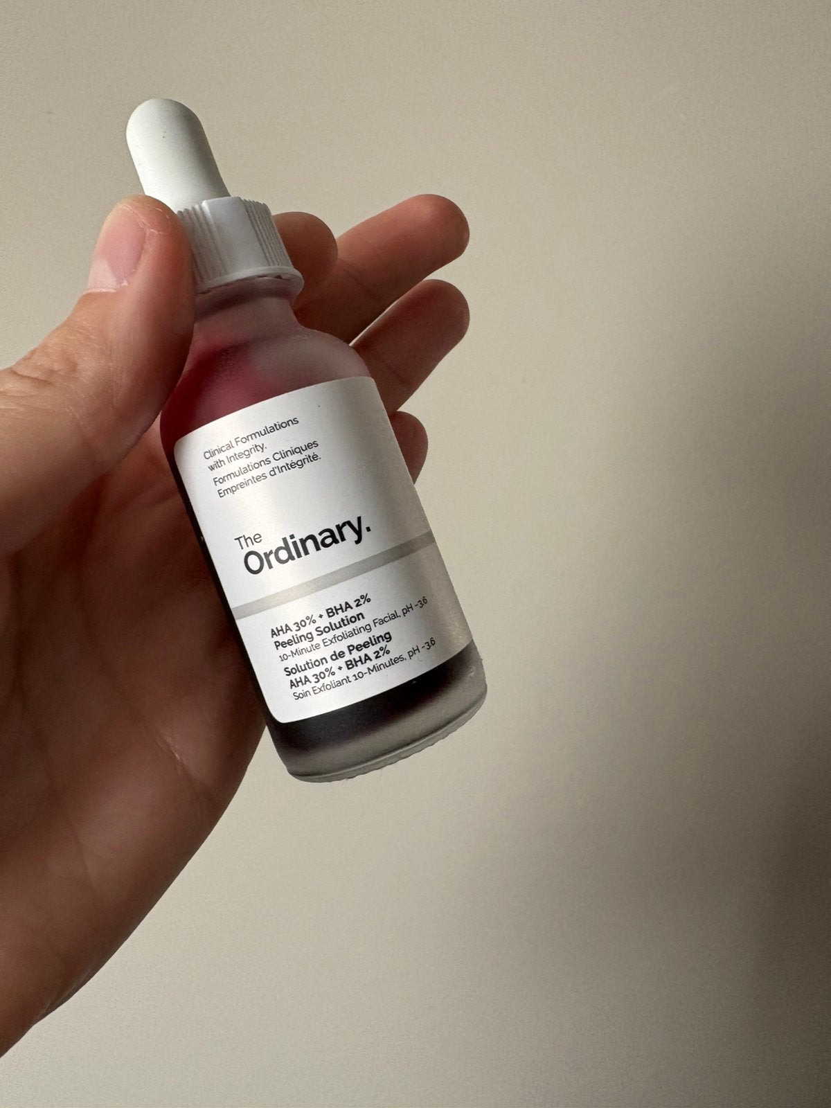 The ordinary, Ophalen of Verzenden, Zo goed als nieuw, Gehele gezicht