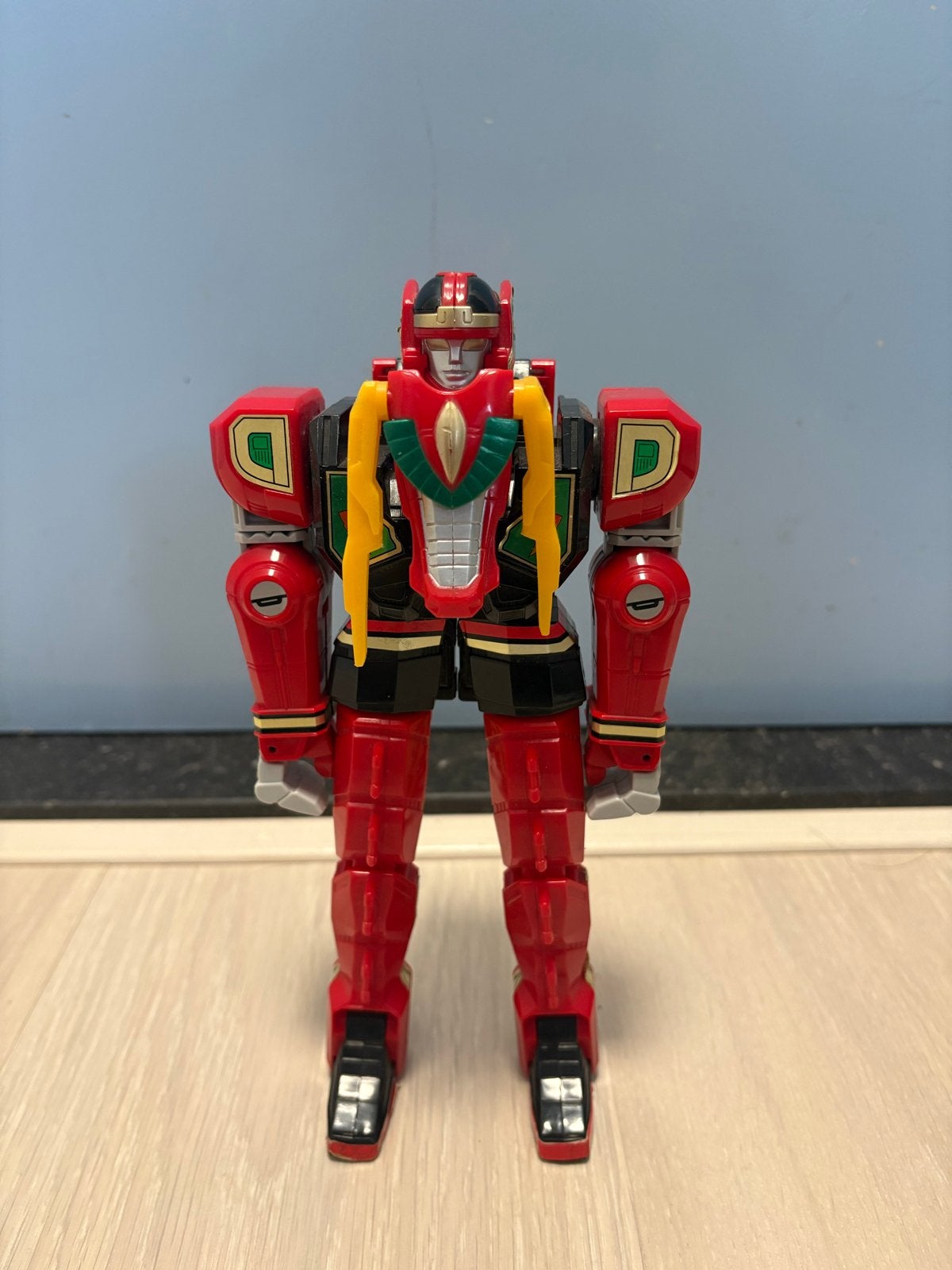 Vintage Power Rangers Red Dragon Thunderzord, Ophalen of Verzenden, Gebruikt