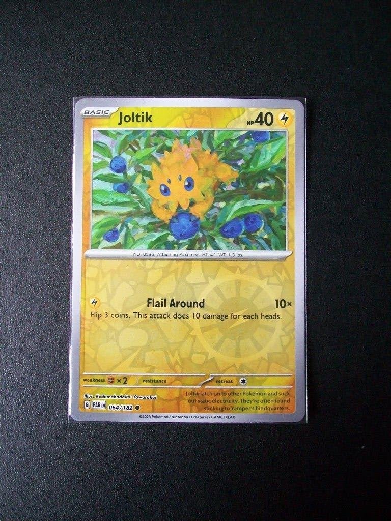 5176: Nieuwe Pokemon holofoil JOLTIK HP 40 (064/182), Verzenden, Nieuw, Losse kaart, Foil