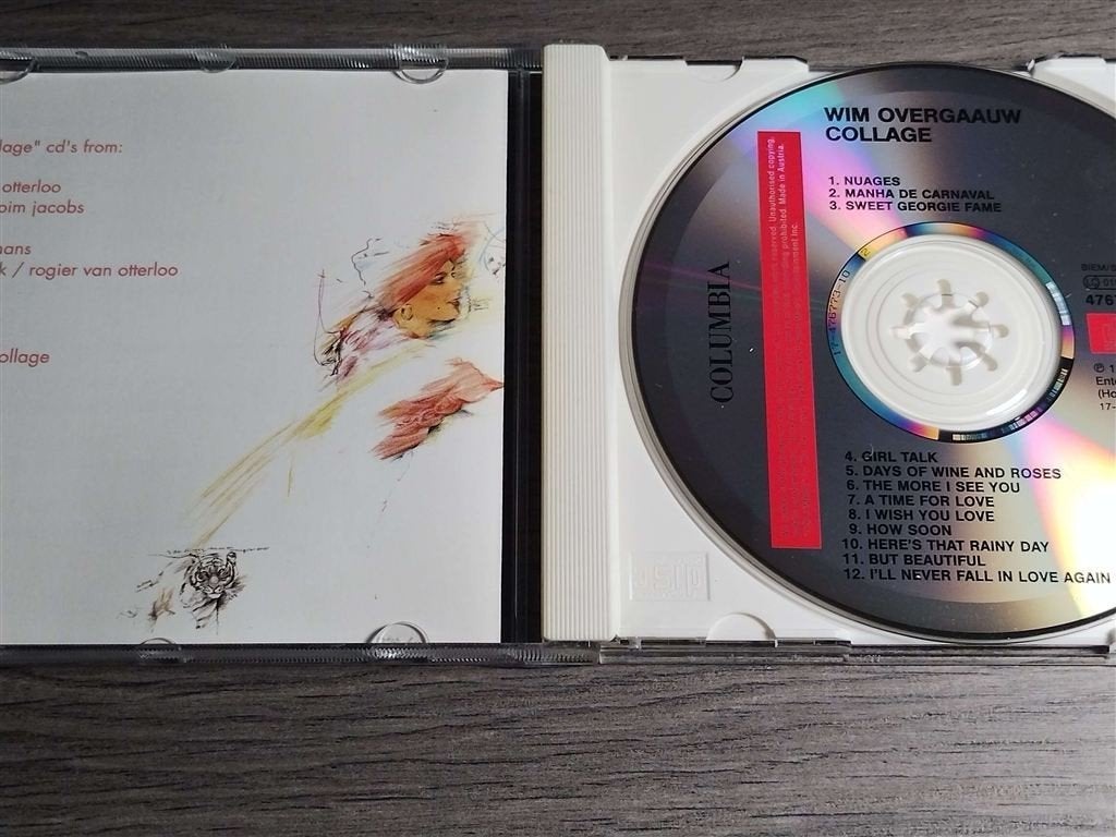 Wim Overgaauw ‎– Collage, Cd's en Dvd's, Ophalen of Verzenden, Zo goed als nieuw, Jazz