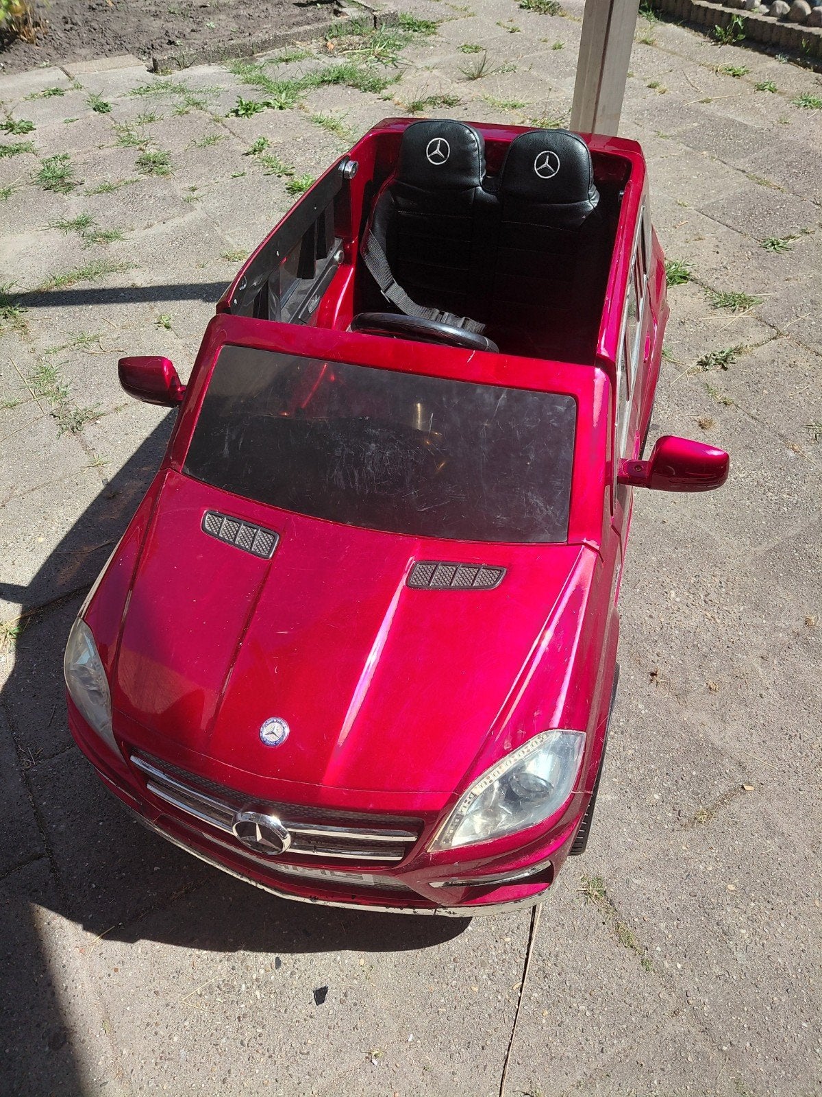 Mercedes-Benz kinderauto met afstandsbediening, Ophalen, Gebruikt